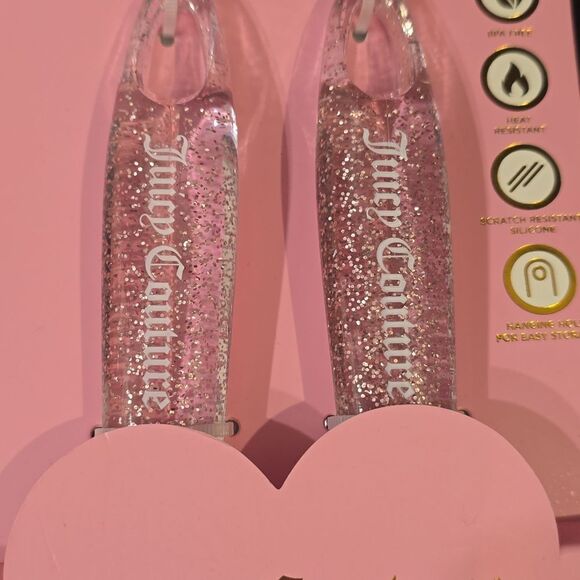 Juicy Couture Home 2-PC Glitter Infused Silicone Kitchen Utensil Set - Picture 5 of 6